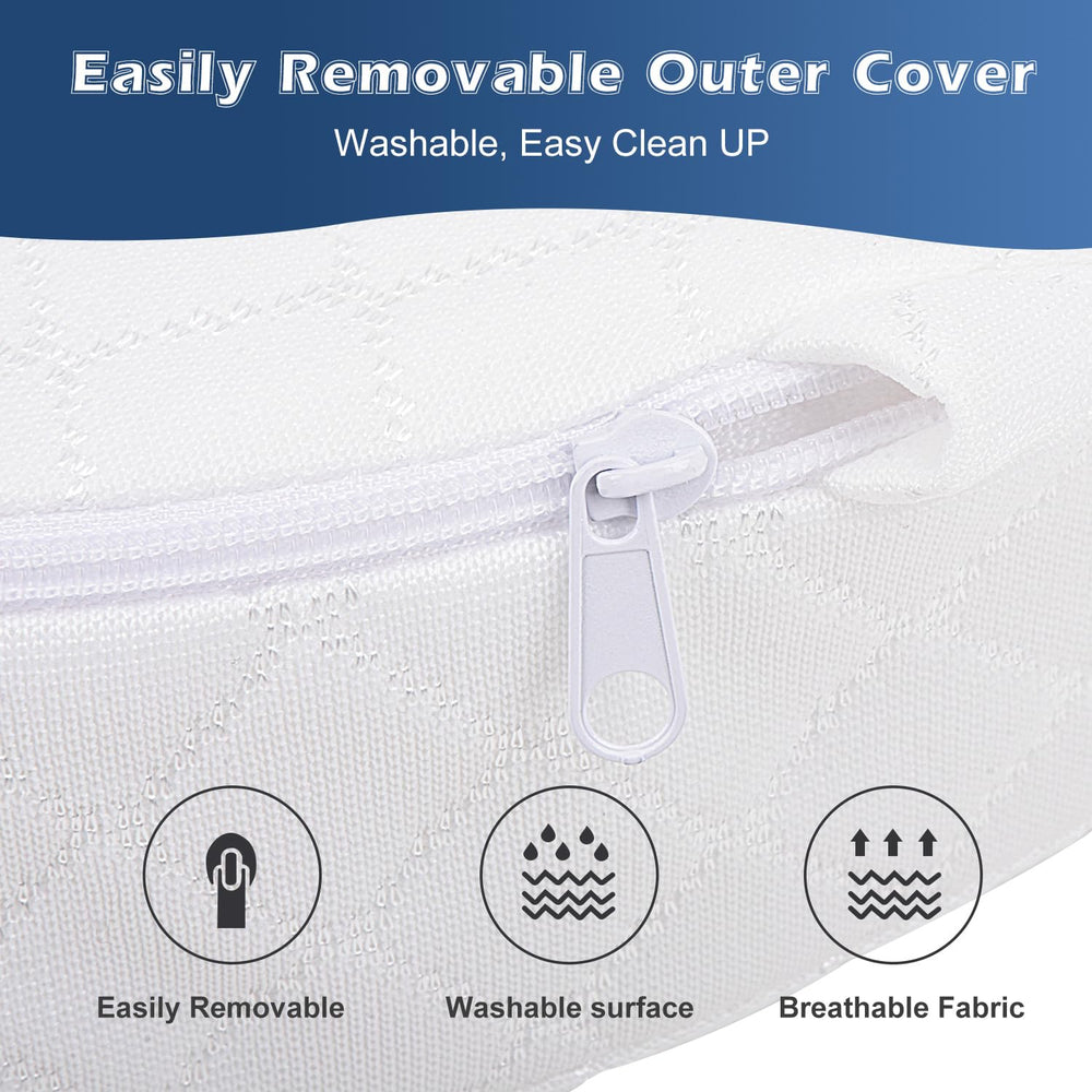 Wonder Living funda desmontable con cremallera para fácil limpieza