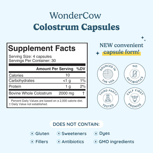 WONDERCOW cápsulas en mano para visualizar facilidad de uso