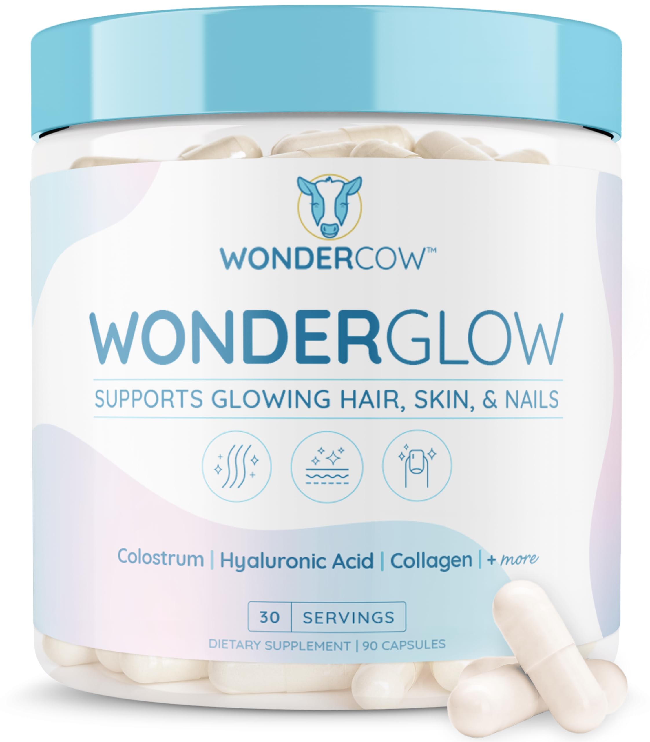 WONDERCOW envase frontal mostrando presentación y beneficios visibles
