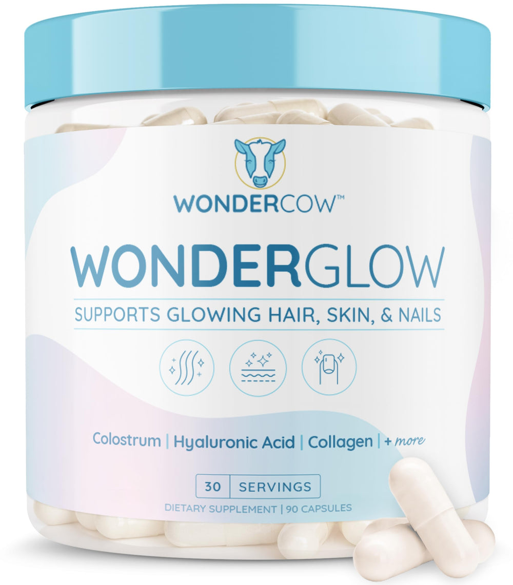 WONDERCOW envase frontal mostrando presentación y beneficios visibles