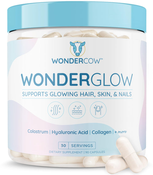 WONDERCOW envase frontal mostrando presentación y beneficios visibles
