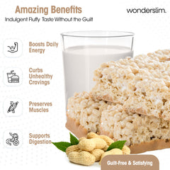 Wonderslim barra cortada revela textura esponjosa y apetecible