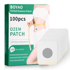 Wondfcea empaque frontal mostrando 100 parches y beneficio de suministro prolongado