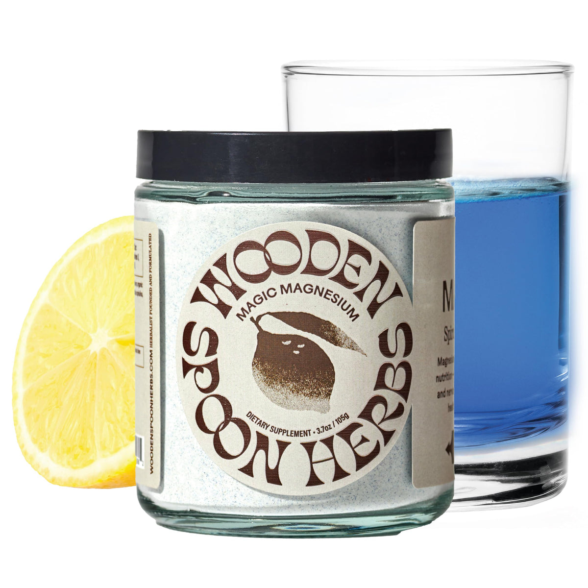 Wooden Spoon Herbs envase frontal y beneficio sabor refrescante