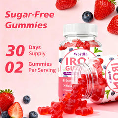 Wordln ingredientes naturales frutos rojos enfatizando sabor delicioso