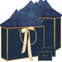 woric bolsa frontal azul marino mostrando diseño elegante y fácil presentación