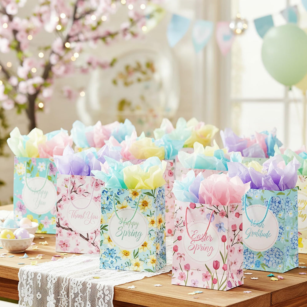 woric creación de flores de papel con hojas, manualidades fáciles