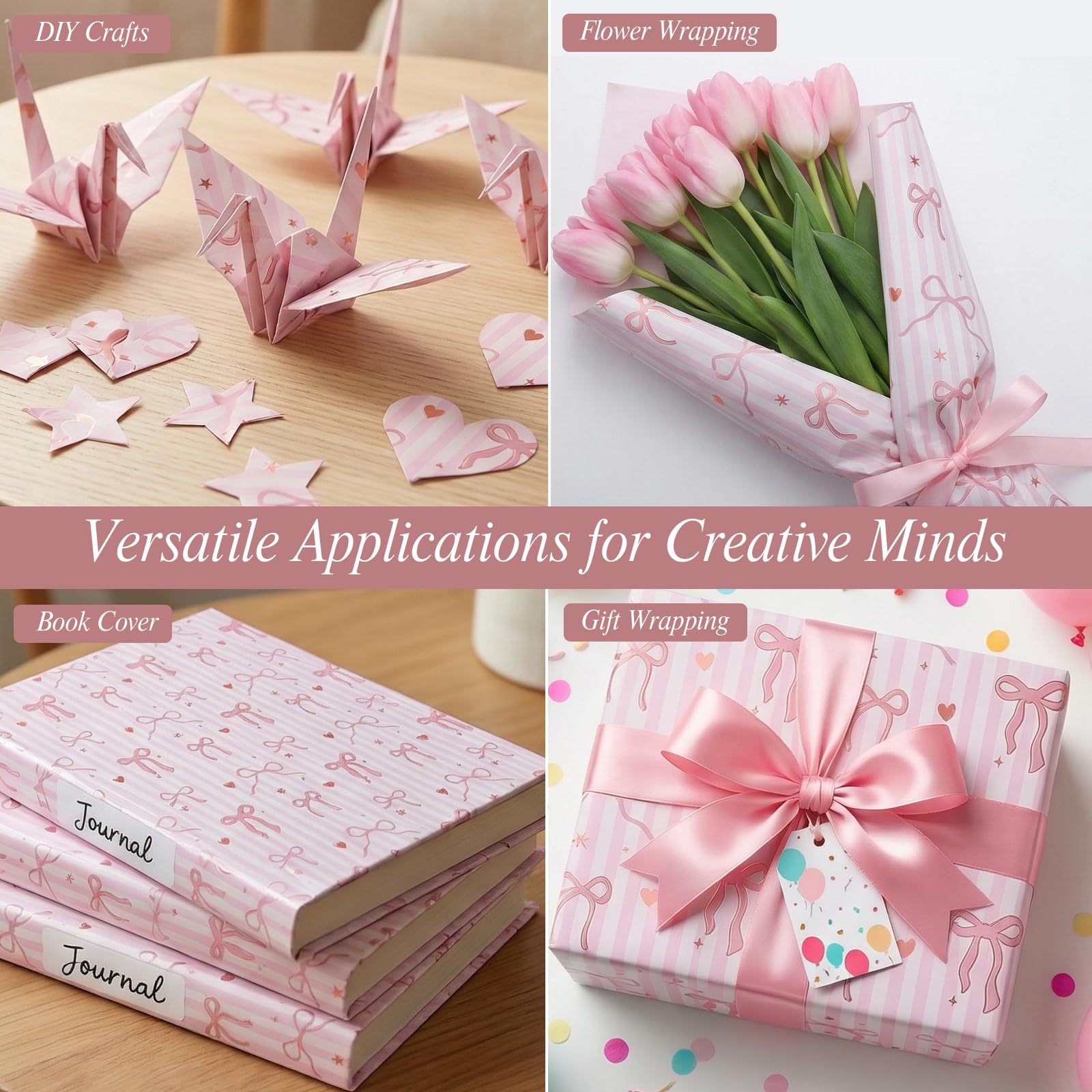 woric arreglo floral y proyecto DIY usando el papel, versatilidad creativa demostrada