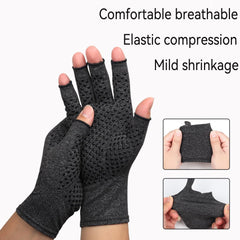 Worzwin guantes puestos durante actividad al aire libre, protección ligera