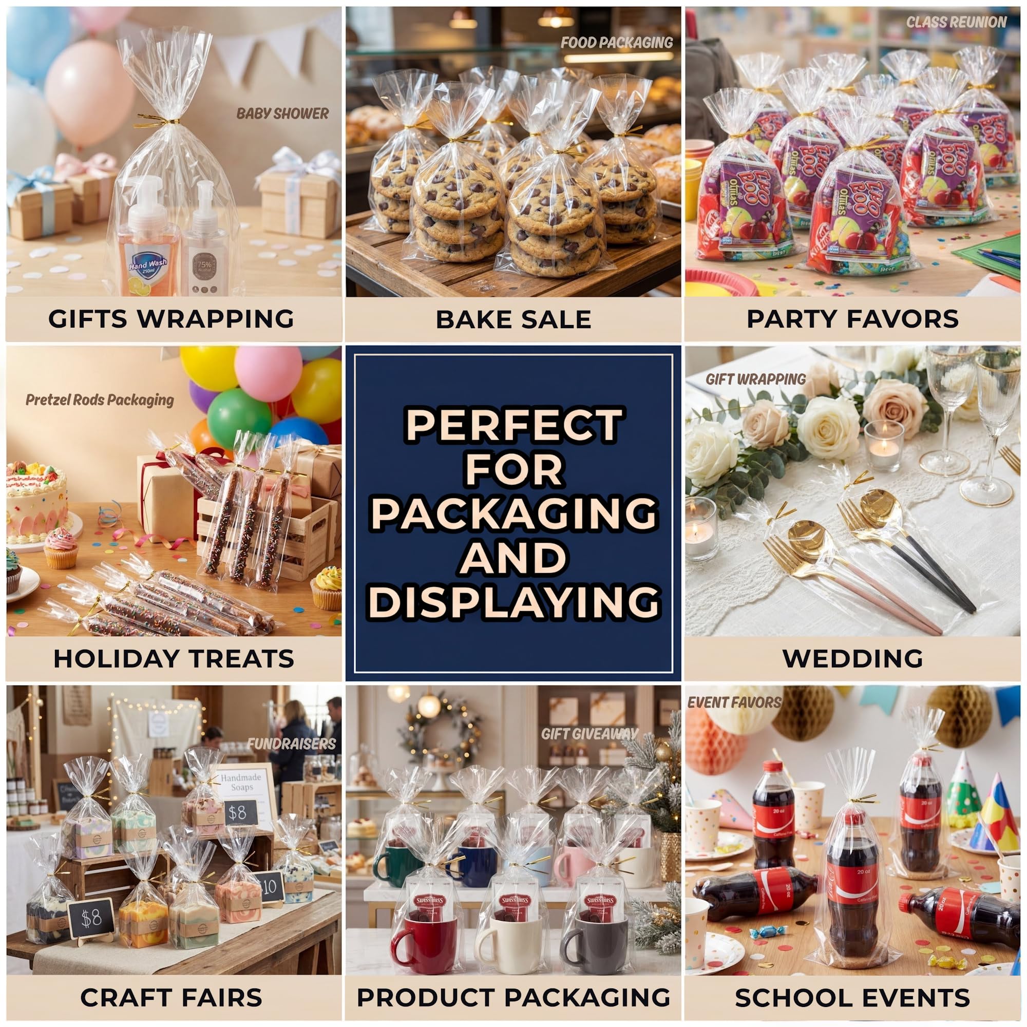 Wowfit primer plano de amarres dorados de 4 pulgadas, cierre firme y fácil de usar