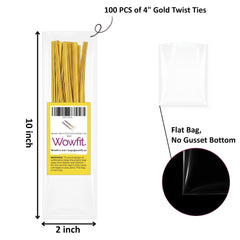 Wowfit detalle del polipropileno resistente, material seguro para alimentos y durable