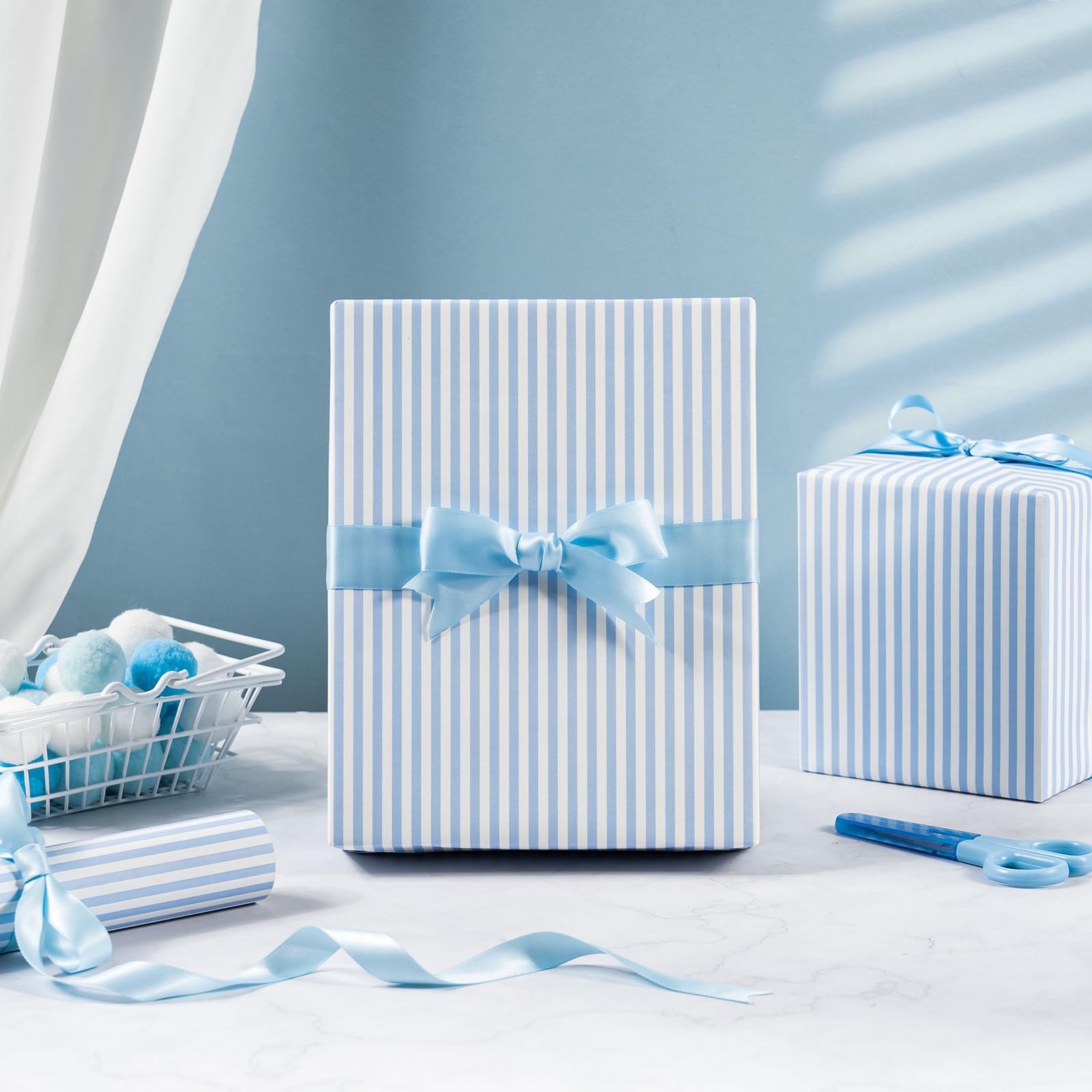 WRAPAHOLIC comparación de tamaño para ver escala y almacenamiento práctico