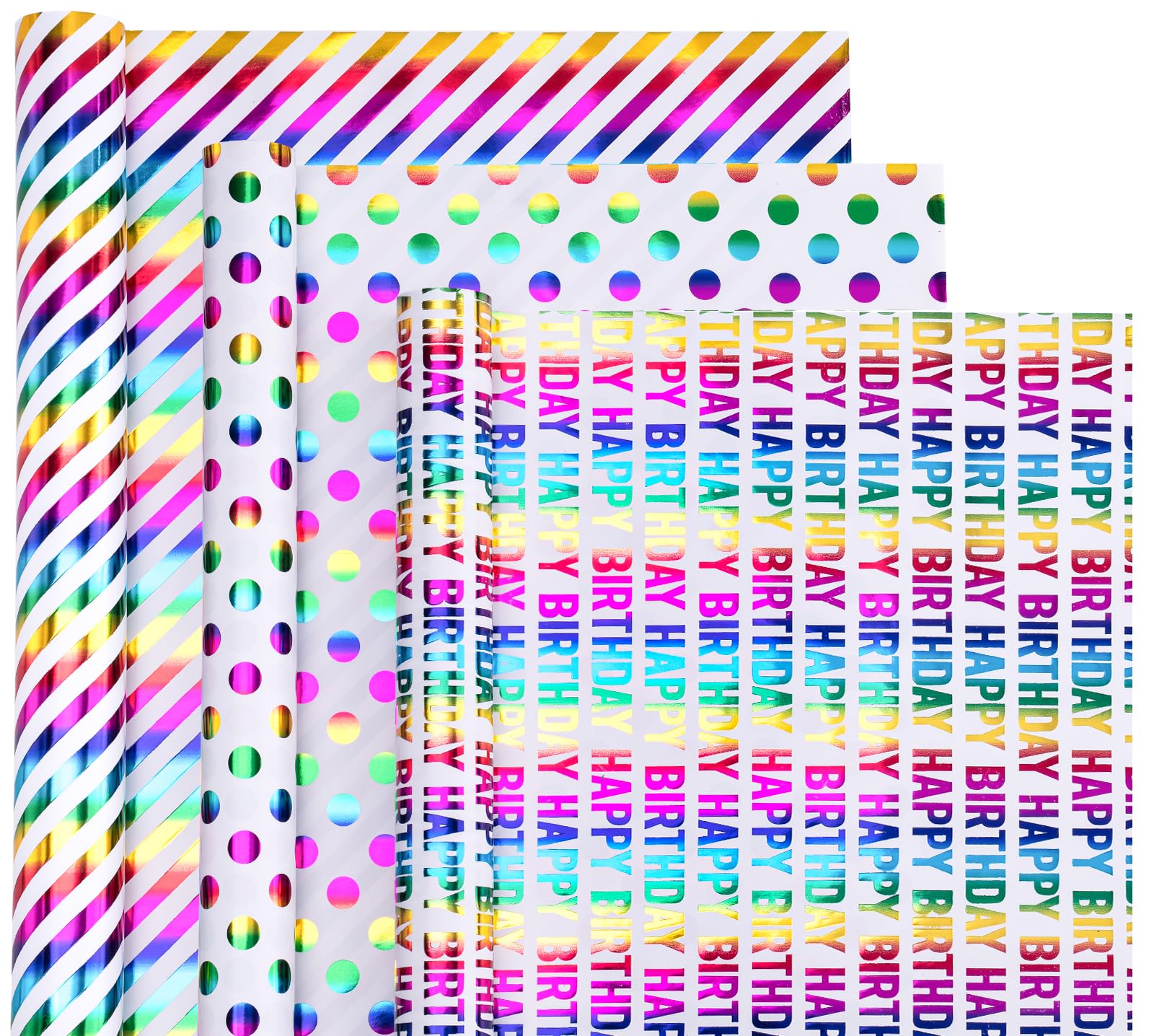 WRAPAHOLIC primer plano del foil holográfico que realza colores