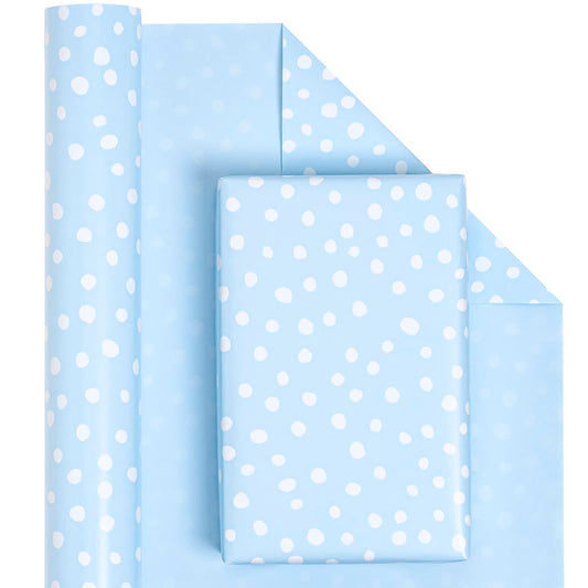 WRAPAHOLIC primer plano de lunares blancos añade detalle decorativo