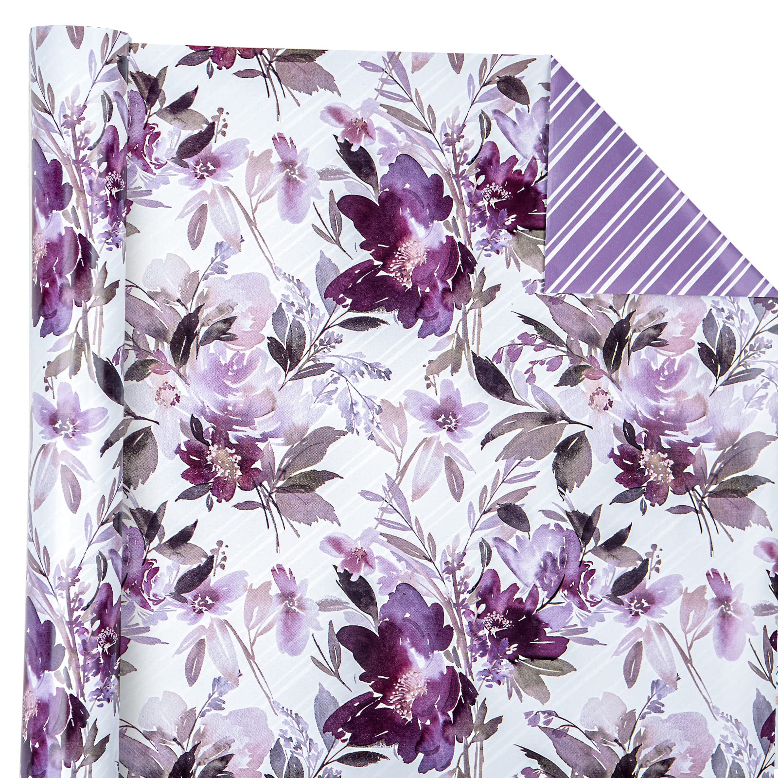 WRAPAHOLIC regalo envuelto con papel floral que aporta acabado elegante