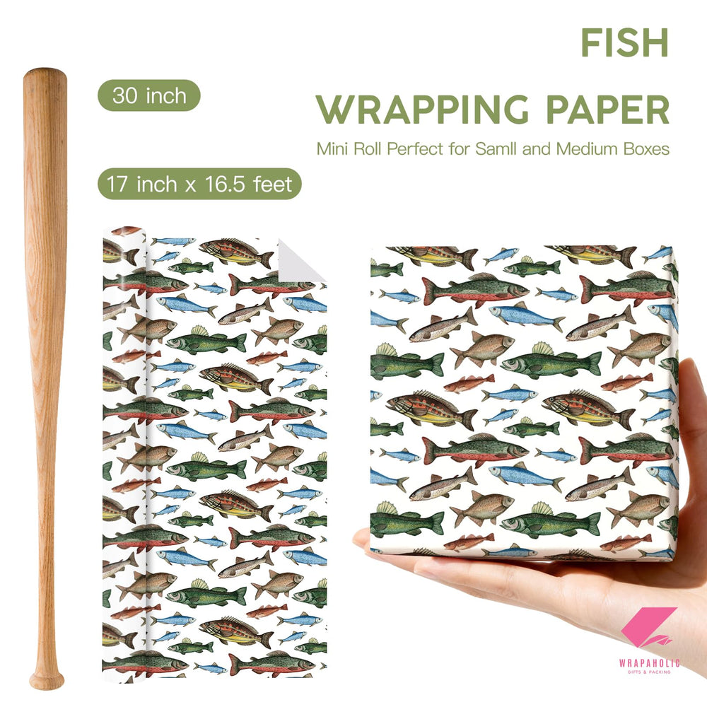 WRAPAHOLIC papel envolviendo un regalo pequeño, acabado limpio y profesional