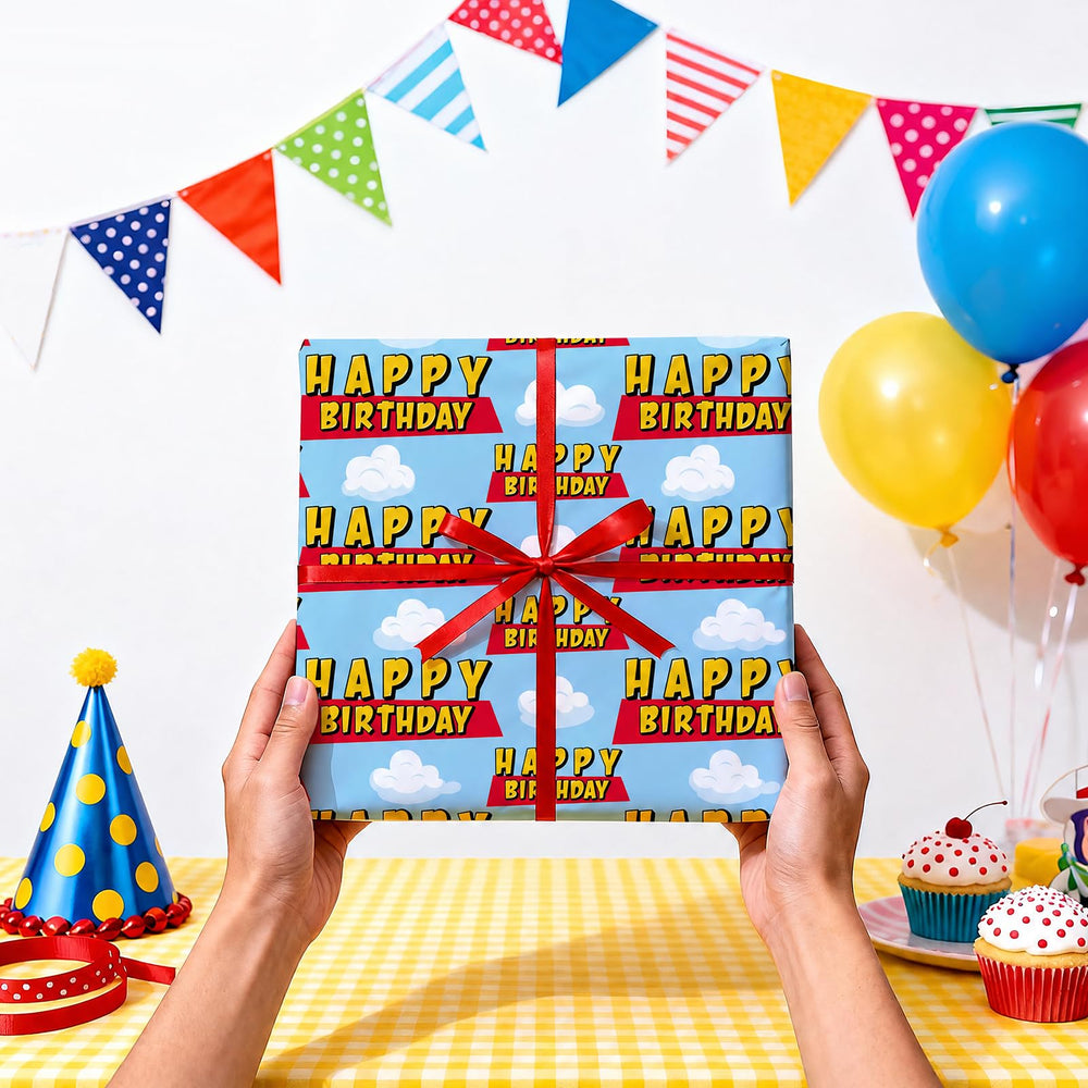 WRAPAHOLIC ambiente de fiesta con regalos envueltos que destacan