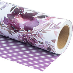 WRAPAHOLIC rollo frontal floral mostrando colores vibrantes y presentación profesional