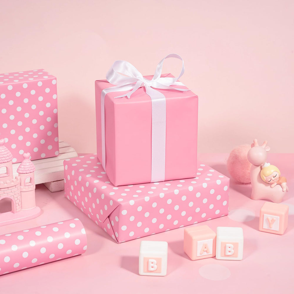 WRAPAHOLIC detalle del lado rosa liso para un acabado elegante