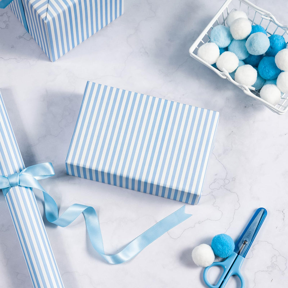 WRAPAHOLIC presentación en fiesta con múltiples regalos coordinados y estética cuidada