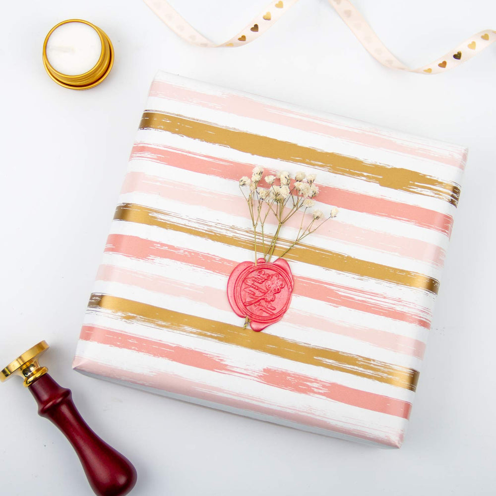 WRAPAHOLIC reverso rosa liso ofreciendo opción versátil