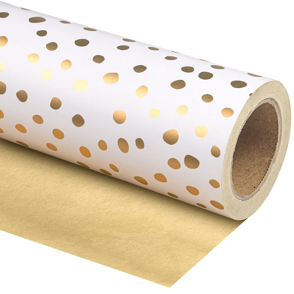 WRAPAHOLIC rollo frontal dorado muestra brillo y elegancia