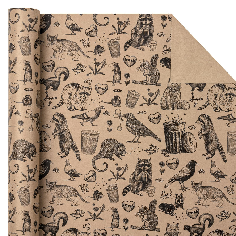 WRAPAHOLIC primer plano de textura kraft para comprobar grosor y durabilidad