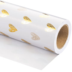 WRAPAHOLIC primer plano del foil dorado resaltando textura y brillo