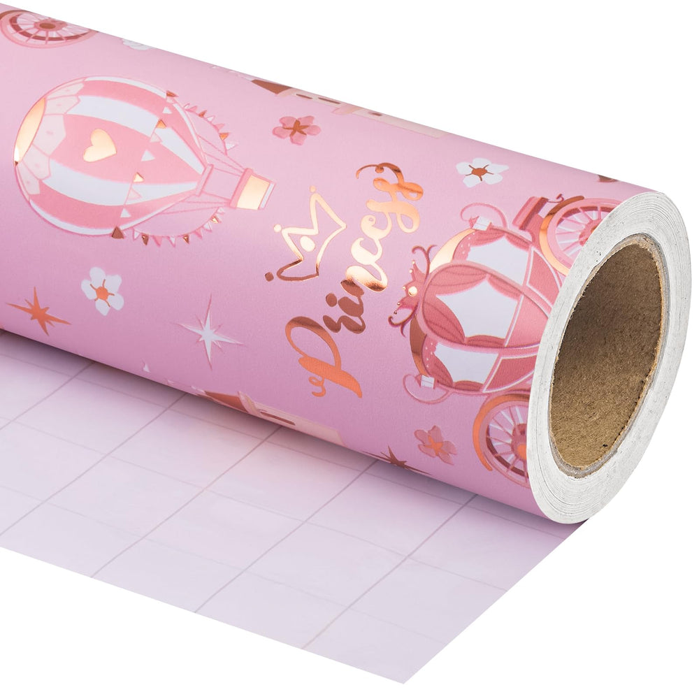 WRAPAHOLIC primer plano del foil rosa resaltando brillo y detalle decorativo