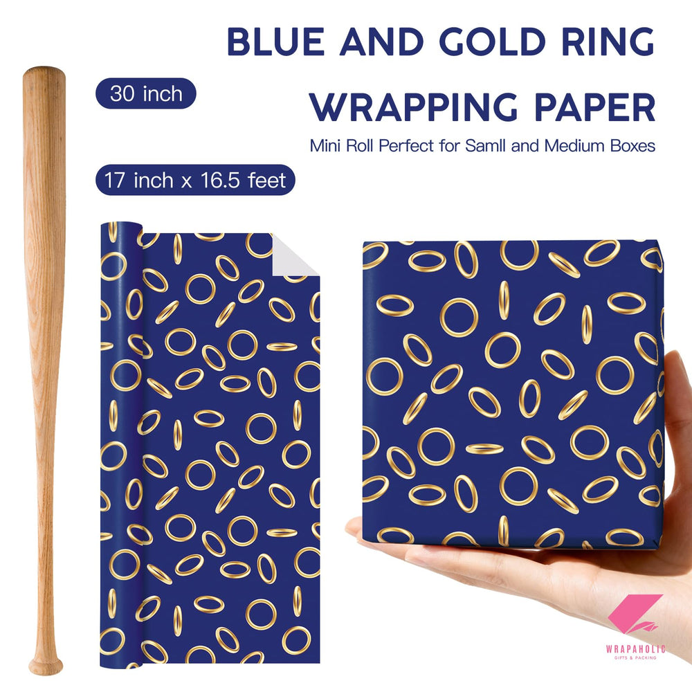 WRAPAHOLIC textura y grosor del papel resistente para envolver sin rasgar