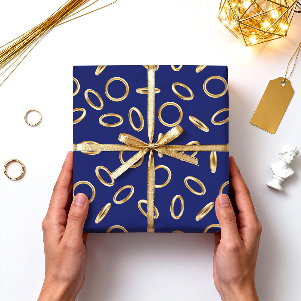 WRAPAHOLIC uso del papel envolviendo caja de regalo, facilita presentación limpia