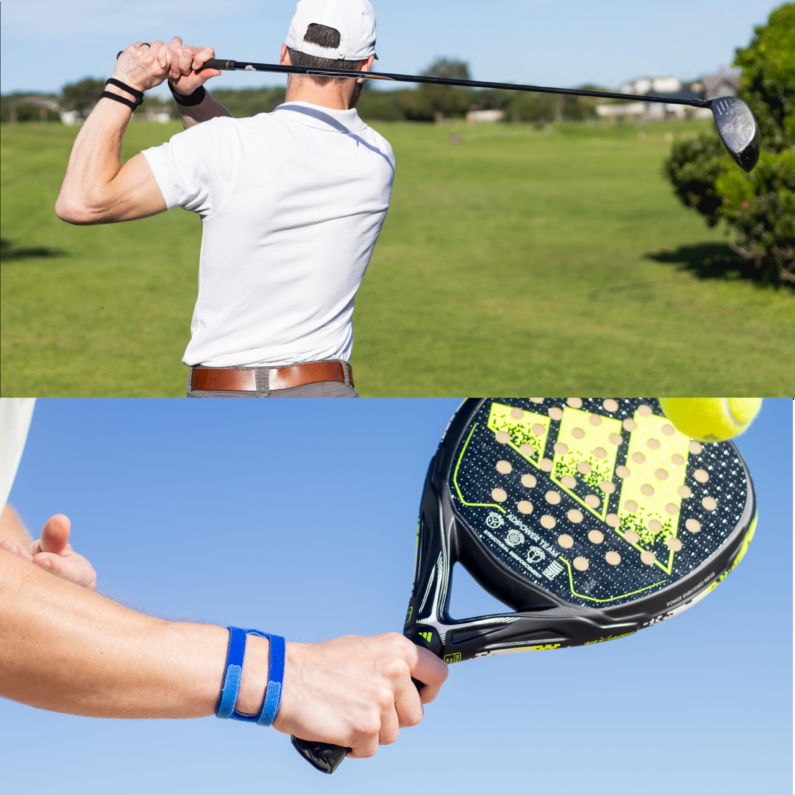 WristWidget usado durante ejercicio mostrando estabilidad y movilidad
