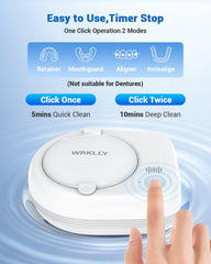 WRKLLY accesorios incluidos: tabletas, pinzas y cable, kit listo para viajar