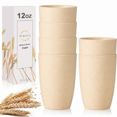 Wrova vaso frontal paquete beige muestra diseño y seguridad
