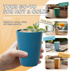 Juego de vasos Wrova apilados para almacenamiento compacto y orden en la cocina
