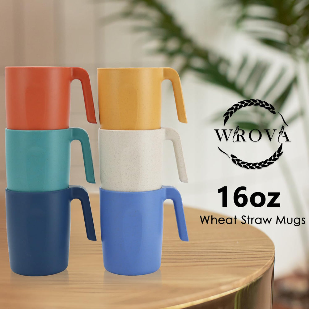 Vasos Wrova apilados, ahorro de espacio y fácil almacenamiento en cocina