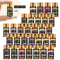 Wtrcsv caja abierta mostrando los 30 frascos, ideal para regalar