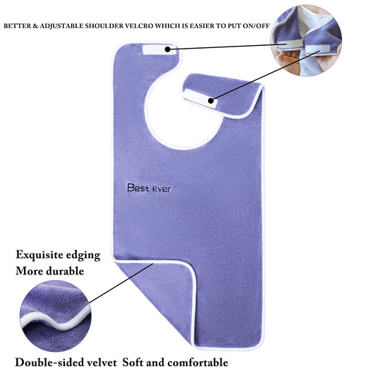 Wuwahold primer plano microfibra, textura absorbente y suave