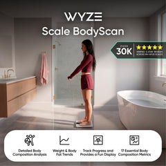 WYZE SCALE asa integrada en primer plano para medición segmentada y agarre cómodo