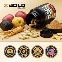X Gold Health etiqueta nutricional y certificaciones para transparencia