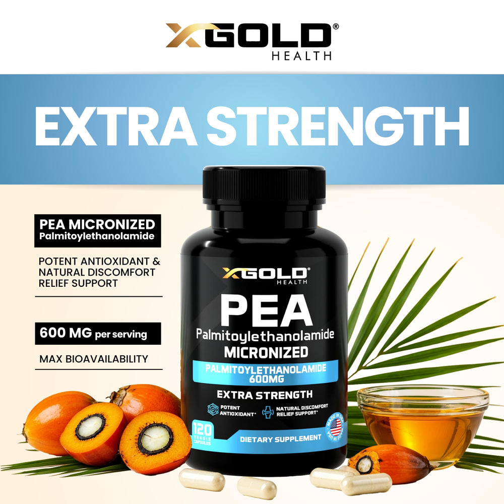 X Gold Health: primer plano del polvo micronizado que mejora absorción