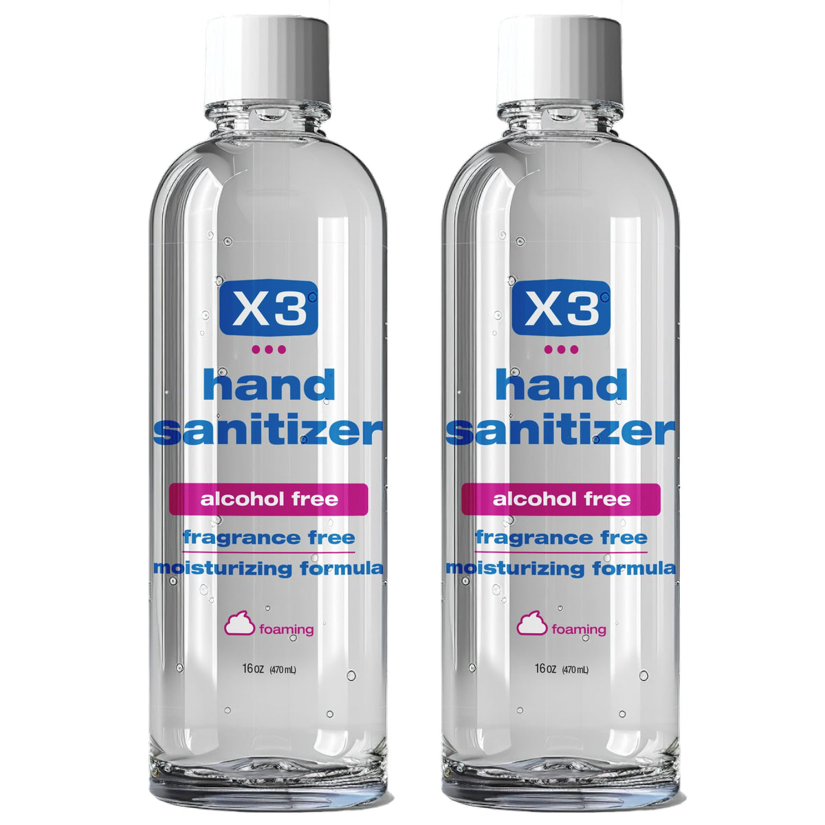 X3 Clean frente de botella mostrando etiqueta y cantidad, ayuda a decidir compra