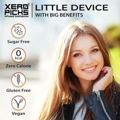 Xero Picks caja abierta con los 5 tubos y 20 palillos cada uno