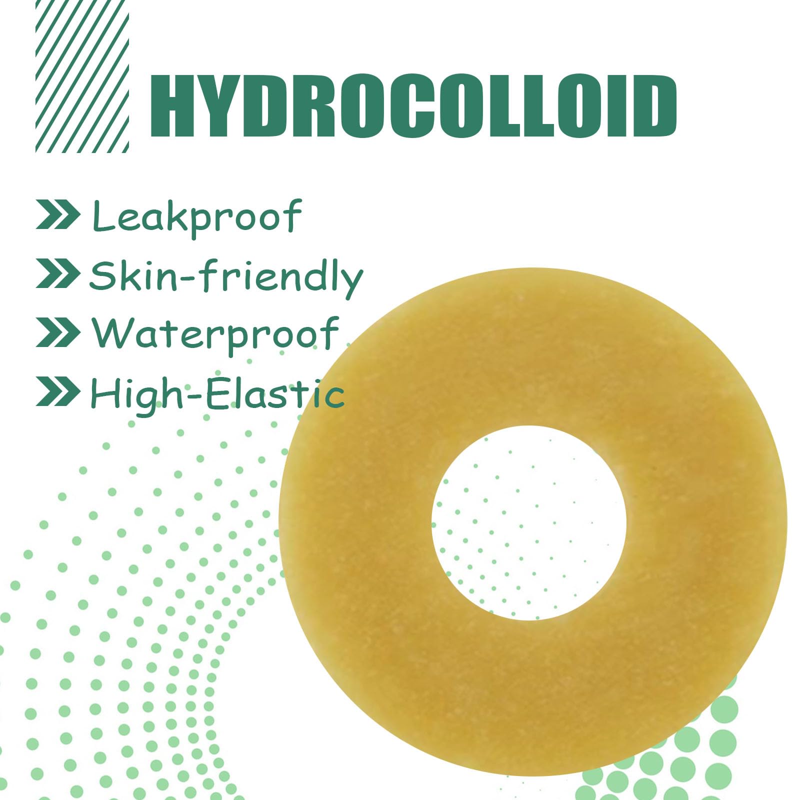 XIIFIIFII textura hidrocoloide en primer plano, muestra elasticidad suave