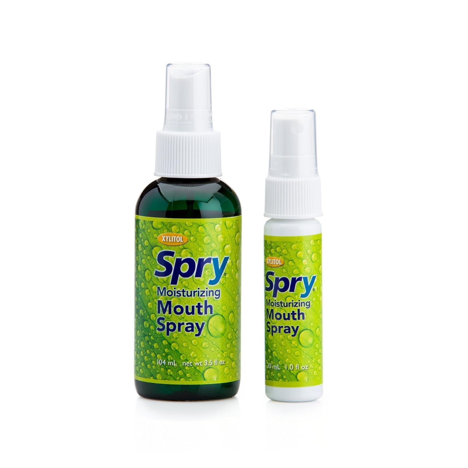 Xlear spray dentro de un bolso, solución portátil para sequedad oral