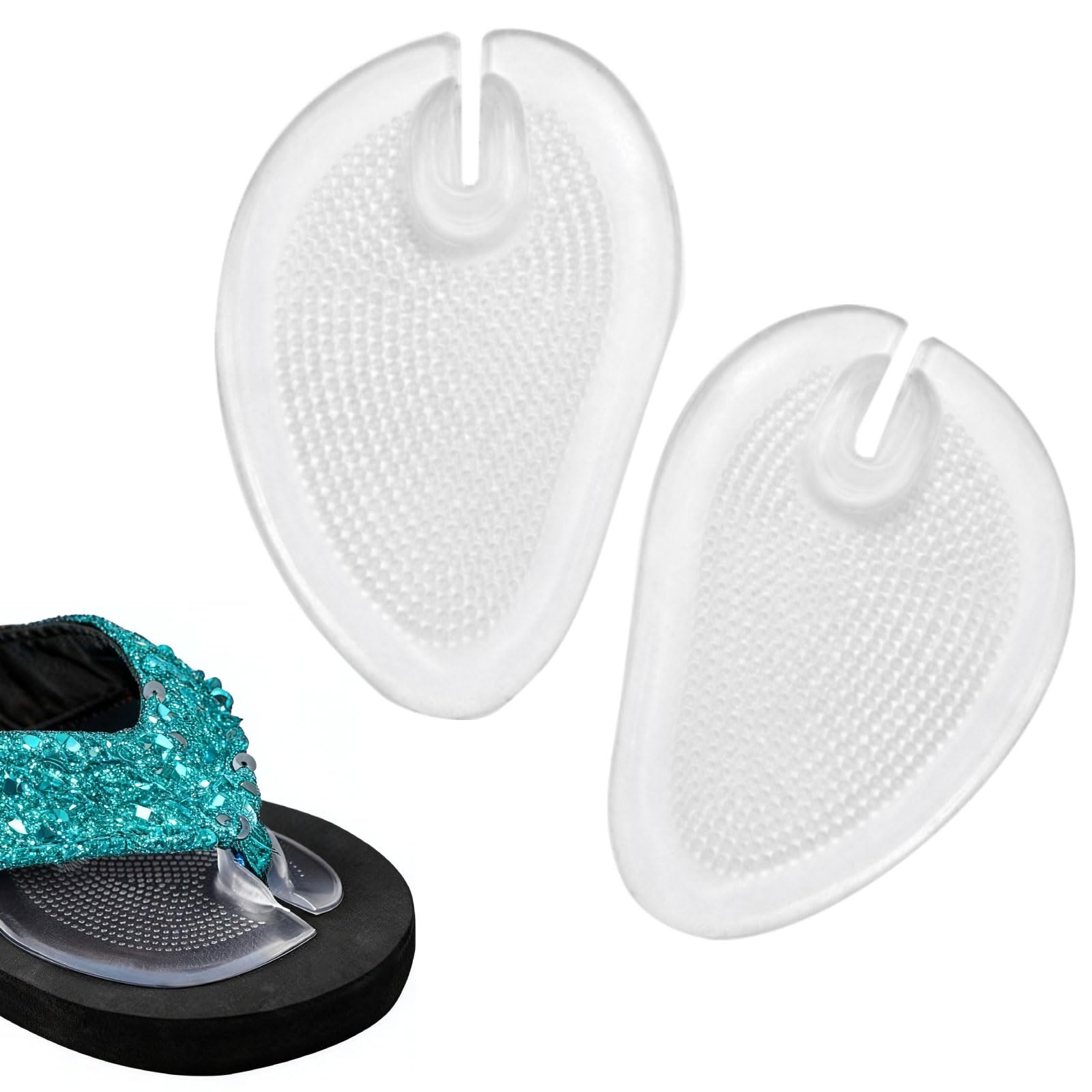 XMSTOY paquete con dos pares de plantillas gel, protección cómoda