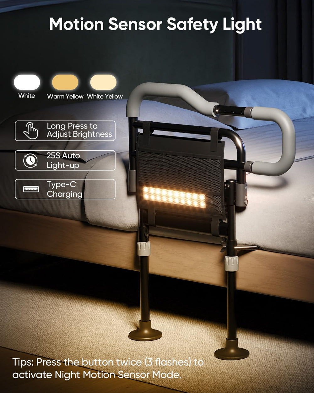 Xofeu bolsillo de malla con teléfono y gafas para acceso inmediato