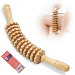 Xokocli rodillo frontal y paquete mostrando diseño ergonómico y beneficio de manejo