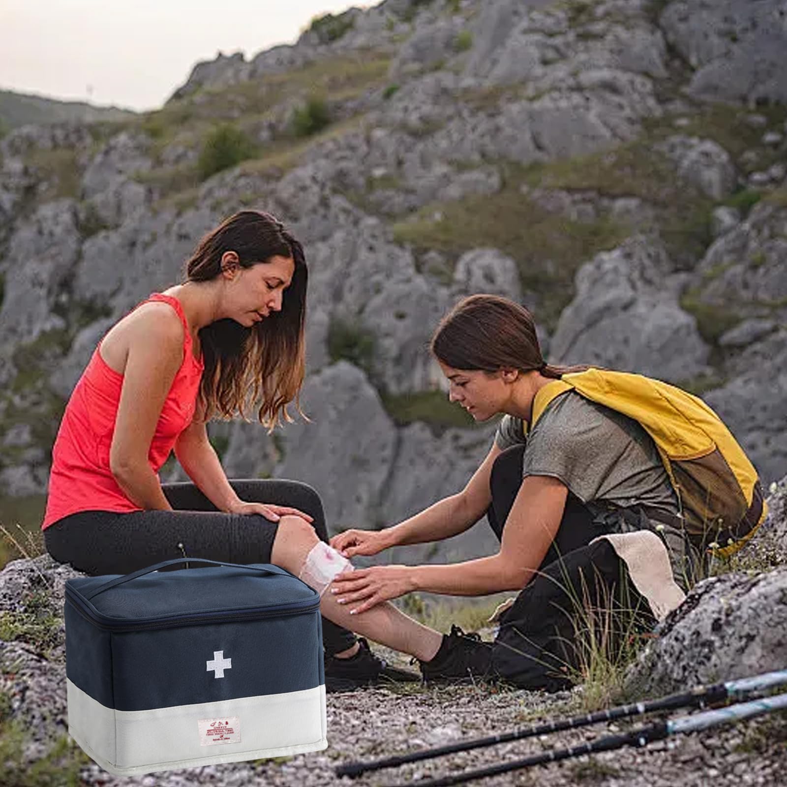 XPAPOV bolsa sobre mesa de camping para organización de suministros