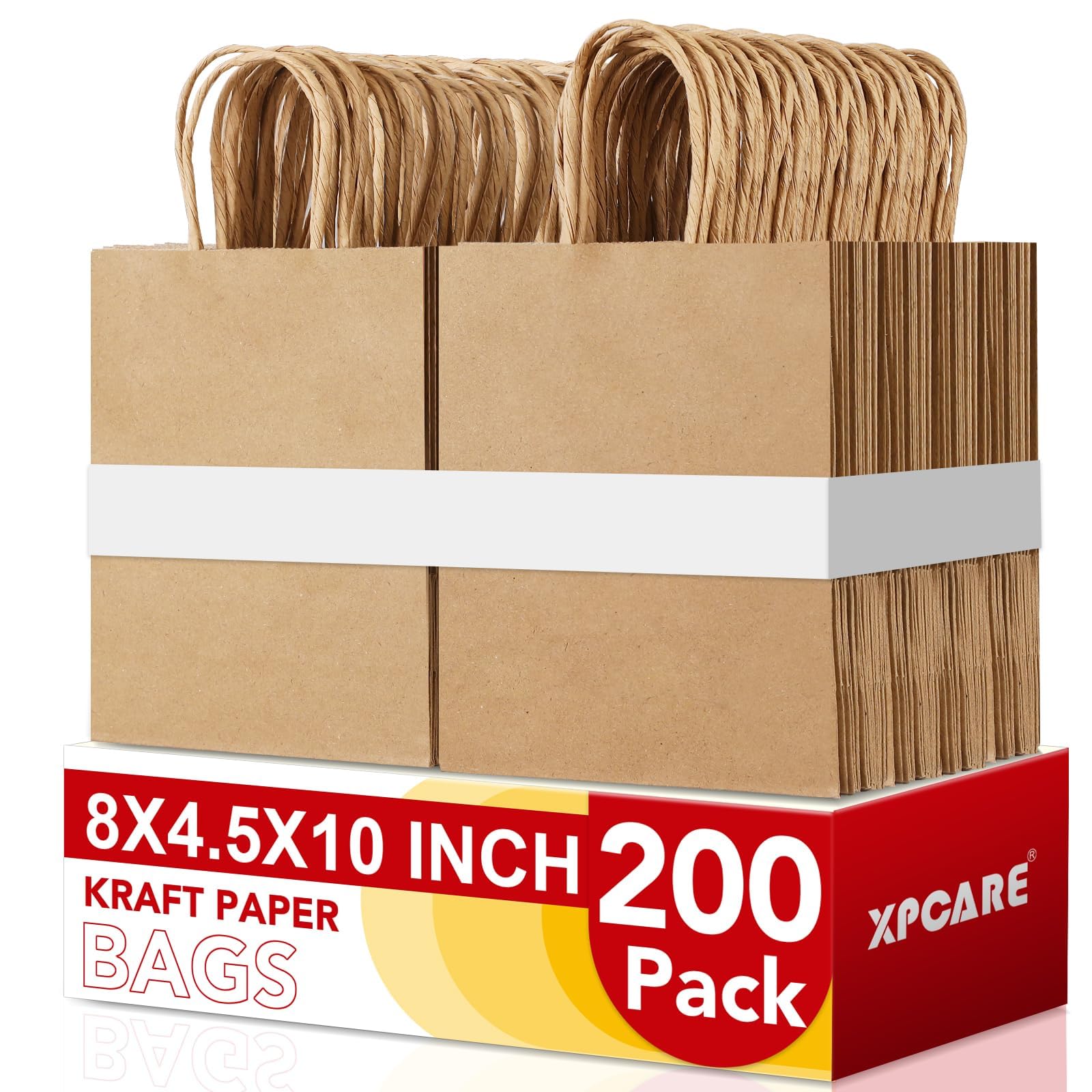 XPCARE frente del paquete mostrando 200 bolsas y presentación professional
